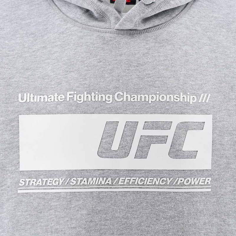 UFC OFFICIAL LOGO hoodie-grey